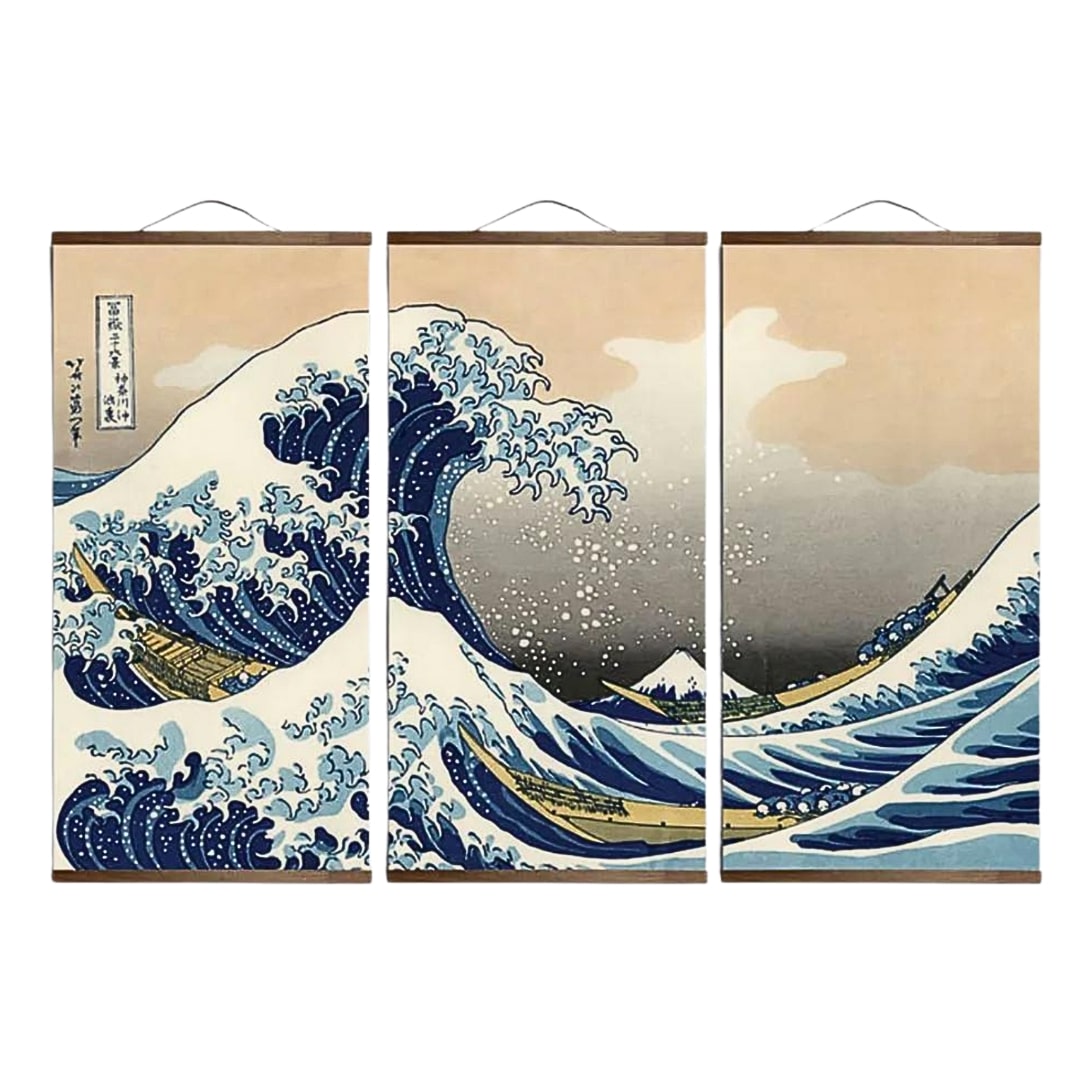 Shichiri Beach in Sagami Province Scroll Series