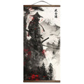  Mountain Samurai Scroll