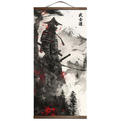 Mountain Samurai Scroll