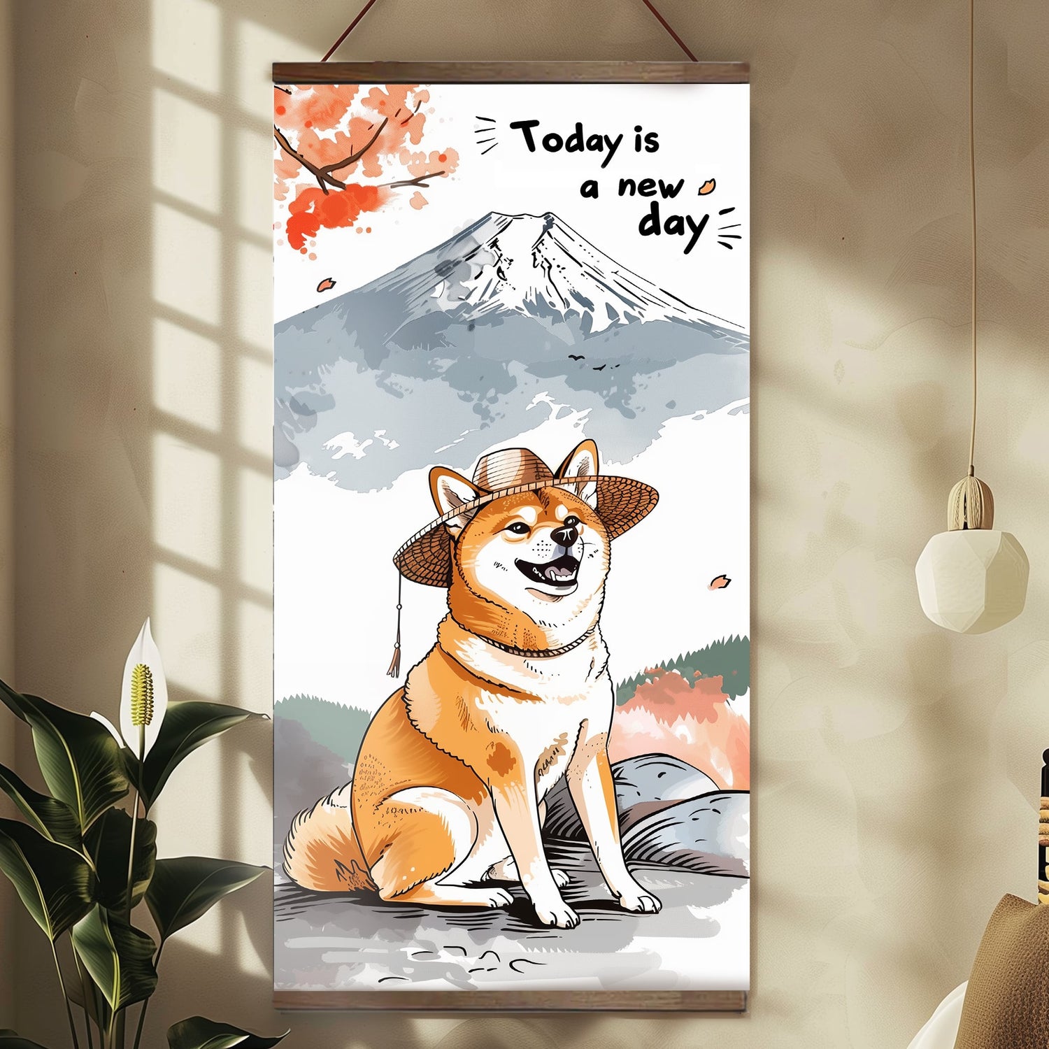 Shiba Inu Scroll Series