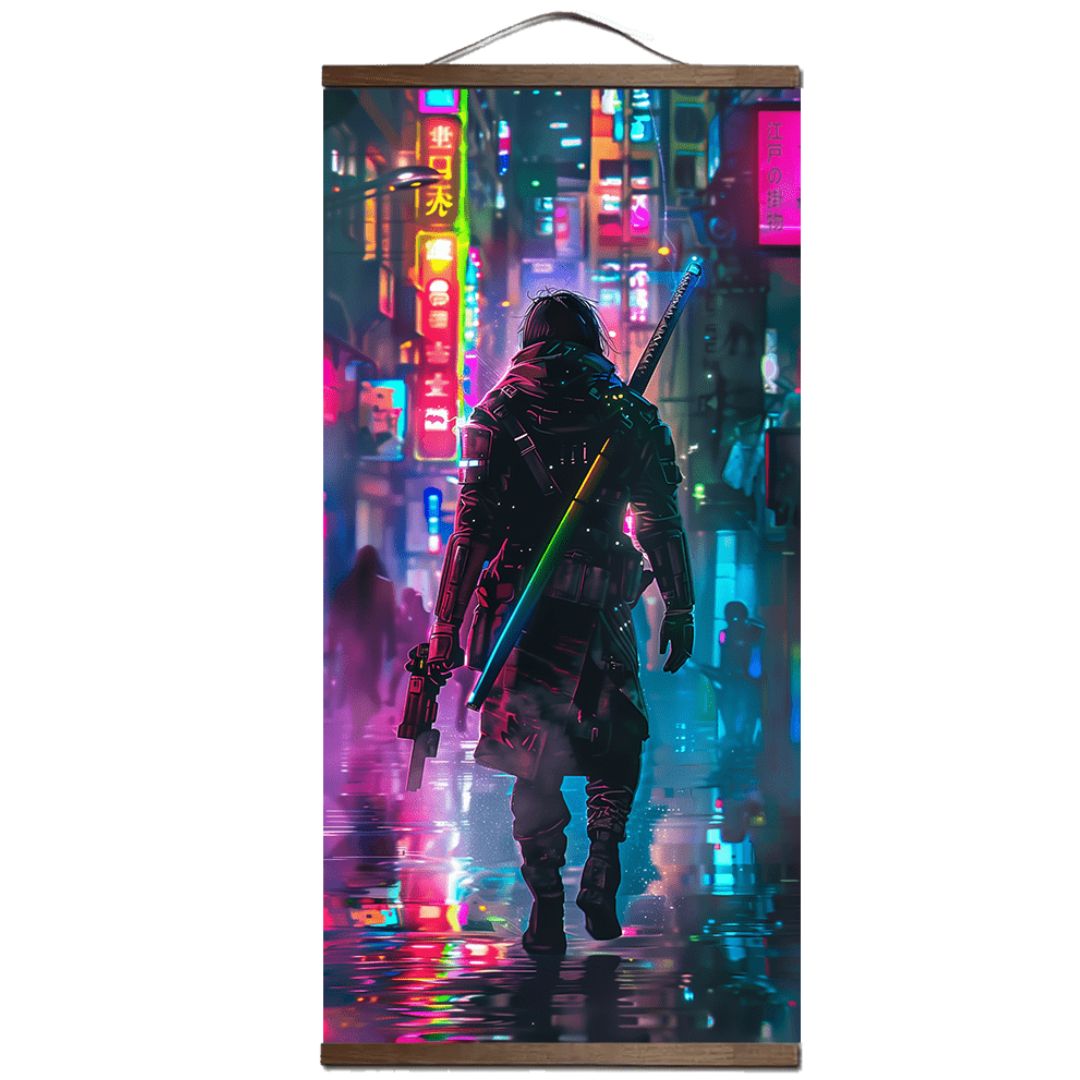 Cyberpunk Tokyo Scroll Series