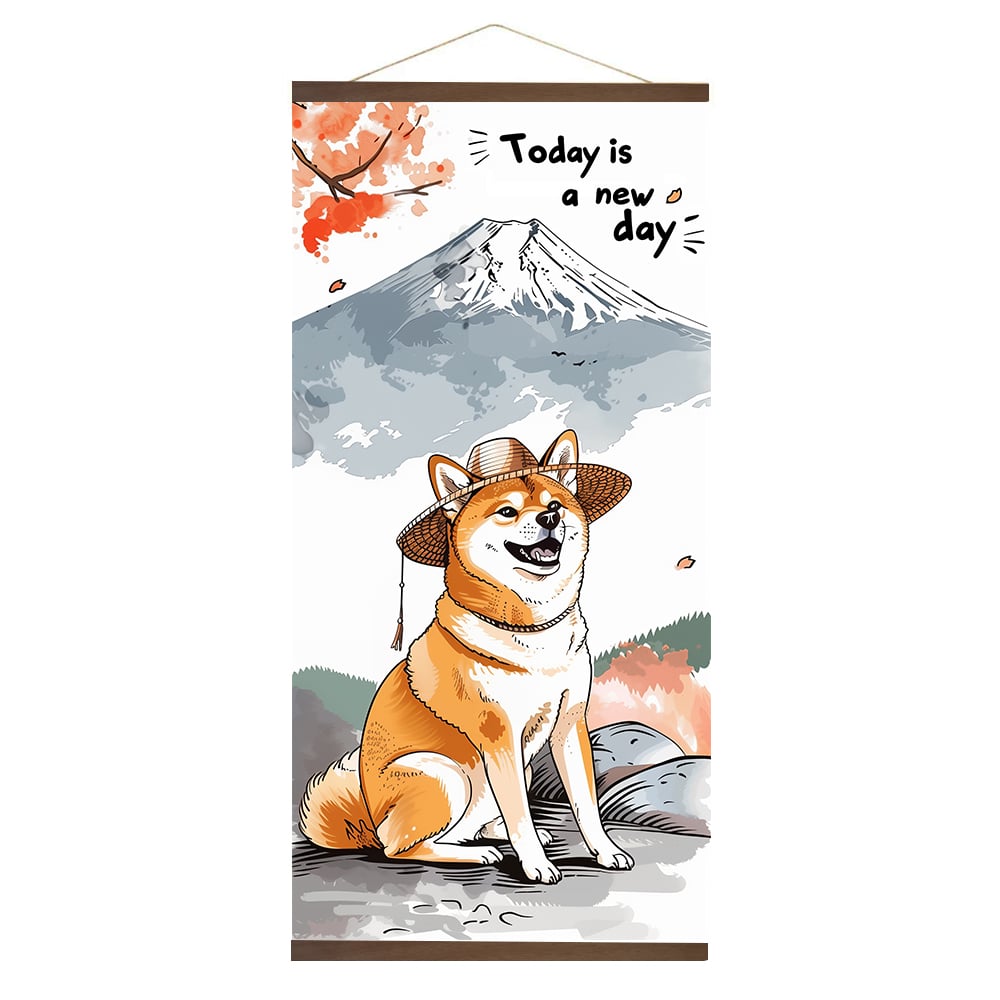 Shiba Inu Scroll Series