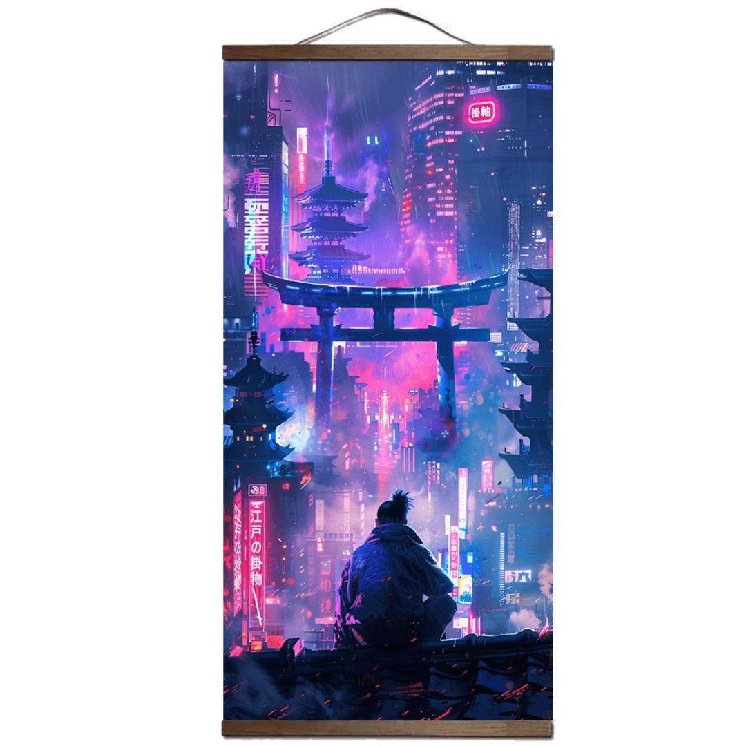 Cyberpunk Tokyo Scroll Series