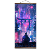 Cyberpunk Tokyo Scroll Series